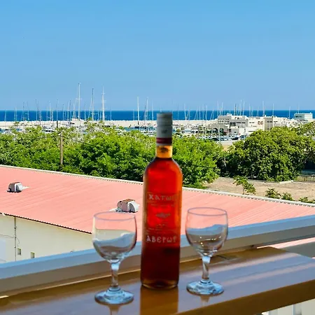 Blue Marine View Lägenhet Rhodes City